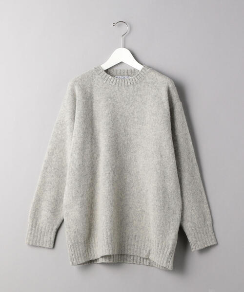 BEAUTY&YOUTH UNITED ARROWS(ビューティーアンドユースユナイテッドアローズ)の「<ROBERT MACKIE> S/KNIT/ニット(ニット/セーター・メンズ・ブラウン/オレンジ系その他/ライトグレー・LARGE/MEDIUM)」の9枚目の写真