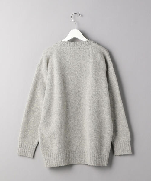 BEAUTY&YOUTH UNITED ARROWS(ビューティーアンドユースユナイテッドアローズ)の「<ROBERT MACKIE> S/KNIT/ニット(ニット/セーター・メンズ・ブラウン/オレンジ系その他/ライトグレー・LARGE/MEDIUM)」の8枚目の写真