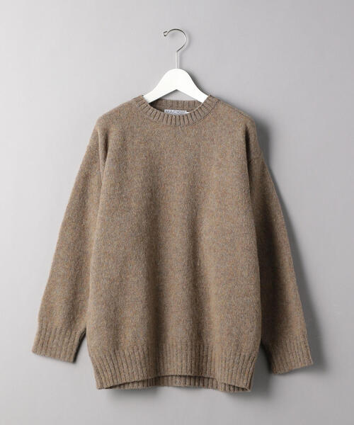 BEAUTY&YOUTH UNITED ARROWS(ビューティーアンドユースユナイテッドアローズ)の「<ROBERT MACKIE> S/KNIT/ニット(ニット/セーター・メンズ・ブラウン/オレンジ系その他/ライトグレー・LARGE/MEDIUM)」の7枚目の写真