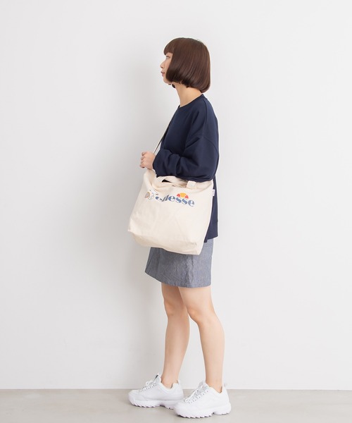 PEANUTS(ピーナッツ)の「【エレッセ×スヌーピー】キャンバス ショルダー トートバッグ PN3106(トートバッグ・レディース・ブラック/オフホワイト・FREE)」の17枚目の写真
