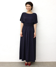 mystic | リーフプリントマキシワンピース(ワンピース)