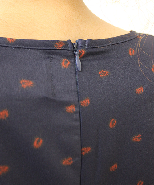 mystic（ミスティック）の「リーフプリントマキシワンピース（ワンピース・レディース・ブラック/ブルー/ネイビー・FREE）」の9枚目の写真