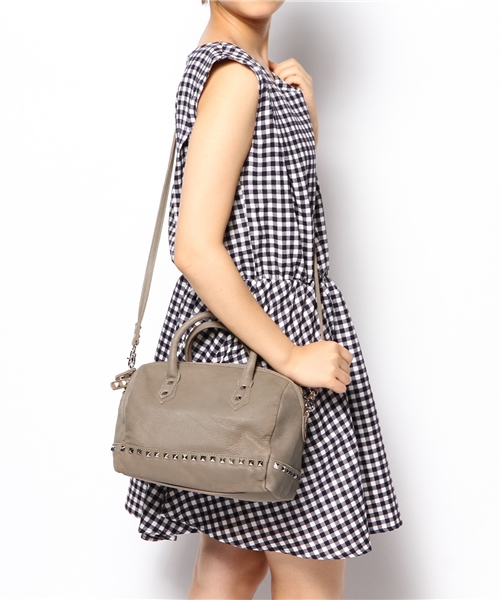 Another Edition(アナザーエディション)の「TRES SEA BOSTON S(ショルダーバッグ・レディース・ブラック/ベージュ・フリー)」の6枚目の写真