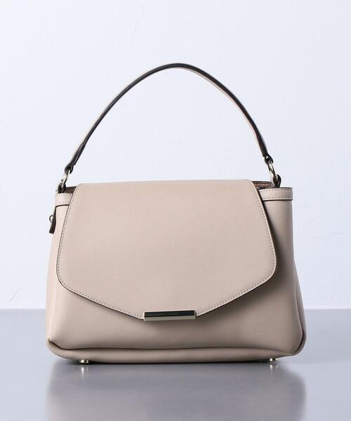 ユナイテッドアローズ　UBCS LTR FLAP SLD バッグ② ベージュ UNITED ARROWS（ユナイテッドアローズ）の「UBCS LTR FLAP SLD