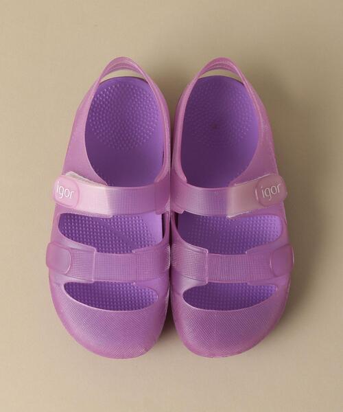 igor（イゴール）の「◆igor（イゴール）BONDI 14cm-16cm（サンダル・キッズ・オレンジ/ライトピンク/ダークグレー/ベージュ/オリーブ/ライム/ライラック・16cm/14cm/15cm/14.5cm）」の5枚目の写真