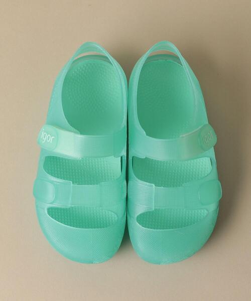 igor（イゴール）の「◆igor（イゴール）BONDI 14cm-16cm（サンダル・キッズ・オレンジ/ライトピンク/ダークグレー/ベージュ/オリーブ/ライム/ライラック・16cm/14cm/15cm/14.5cm）」の4枚目の写真