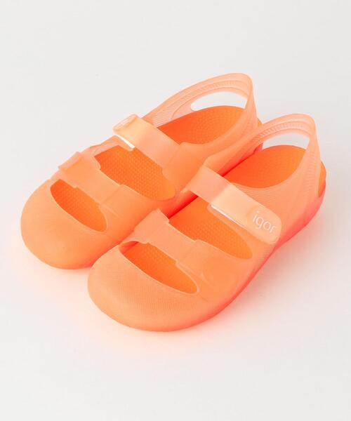 igor（イゴール）の「◆igor（イゴール）BONDI 14cm-16cm（サンダル・キッズ・オレンジ/ライトピンク/ダークグレー/ベージュ/オリーブ/ライム/ライラック・16cm/14cm/15cm/14.5cm）」の13枚目の写真