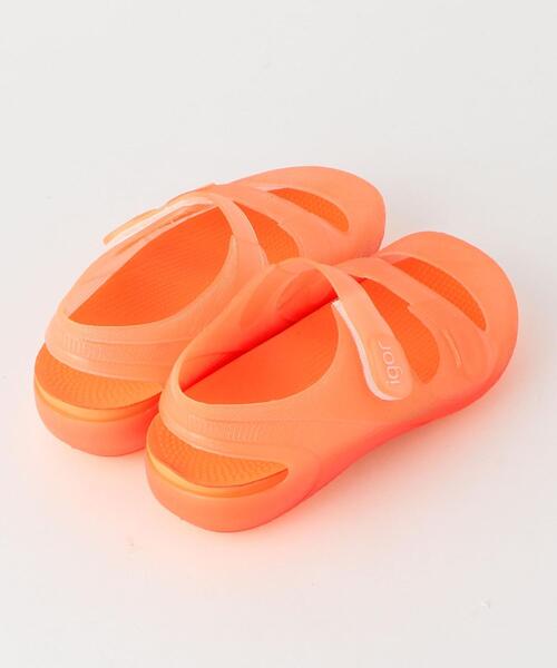 igor（イゴール）の「◆igor（イゴール）BONDI 14cm-16cm（サンダル・キッズ・オレンジ/ライトピンク/ダークグレー/ベージュ/オリーブ/ライム/ライラック・16cm/14cm/15cm/14.5cm）」の10枚目の写真