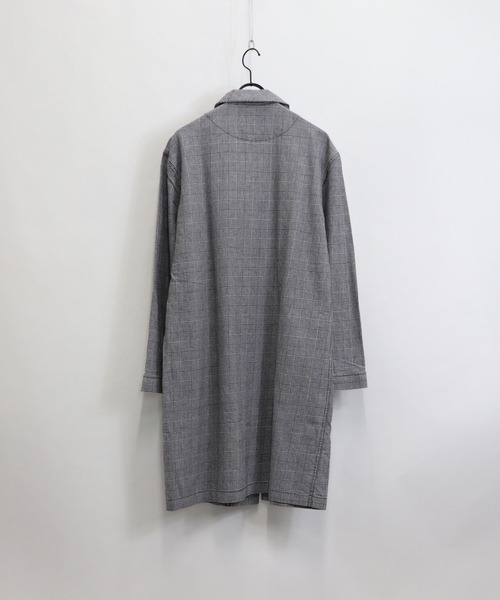 Confirm（コンファーム）の「Confirm / コンファーム ツイルチェックガウン（その他アウター・メンズ・ブラック/ベージュ/ブラウン/レッド・M/L）」の11枚目の写真