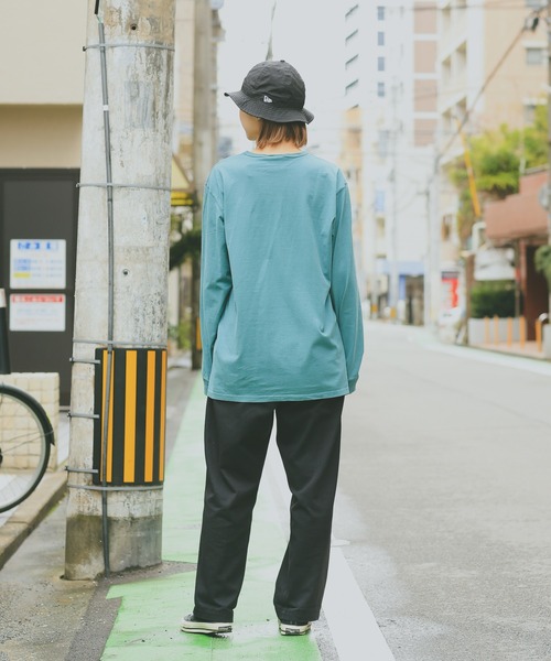 Champion(チャンピオン)の「Champion チャンピオン コットン Tシャツ ロングスリーブ【S-CD200】(Tシャツ/カットソー・メンズ・ライトグレー/ブラック/ライトピンク/ライトブルー/ライトグリーン/ネイビー・M/XL/S/L)」の15枚目の写真