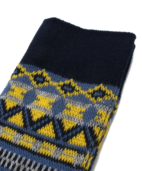 WEGO（ウィゴー）の「WEGO/エスニックソックス（ソックス/靴下・メンズ・ブラック/ベージュ/ネイビー・FREE）」の4枚目の写真