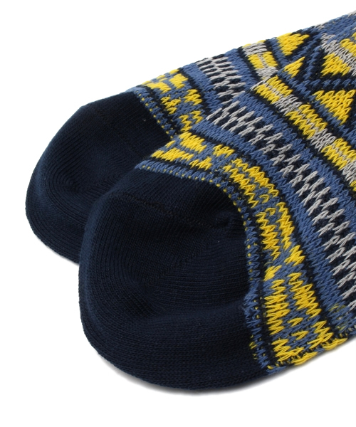 WEGO（ウィゴー）の「WEGO/エスニックソックス（ソックス/靴下・メンズ・ブラック/ベージュ/ネイビー・FREE）」の5枚目の写真