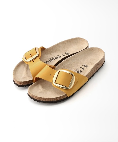 SLOBE IENA（スローブイエナ）の「【BIRKENSTOCK】 MADRID BIG BUCKLEサンダル（サンダル・レディース・ブラウン/イエロー・37/38/36）」の2枚目の写真