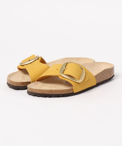 SLOBE IENA（スローブイエナ）の「【BIRKENSTOCK】 MADRID BIG BUCKLEサンダル（サンダル・レディース・ブラウン/イエロー・37/38/36）」の7枚目の写真