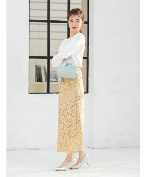 レトロフラワーレースフレアスカート（スカート）｜fifth（フィフス