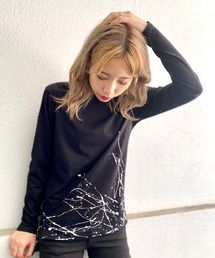 KMRii | KMRii/ケムリ/SPLASH CUT/LS(Tシャツ/カットソー)
