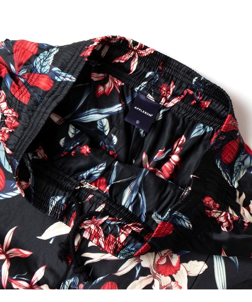 APPLEBUM(アップルバム)の「"Island Flower" Chef Pants(その他パンツ・メンズ・ブラック/ネイビー・MEDIUM/LARGE/X-LARGE)」の7枚目の写真