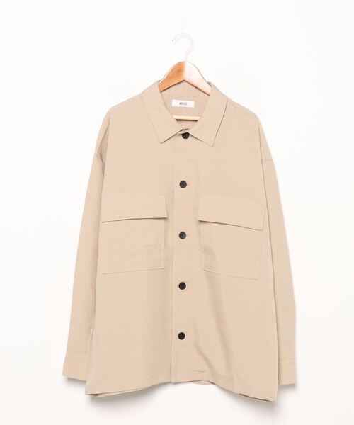 WEGO（ウィゴー）の「WEGO/イージーケアCPOシャツ（シャツ/ブラウス・メンズ・ブラック/ダークグリーン/ブラウン/ベージュ・LARGE/MEDIUM/SMALL）」の20枚目の写真