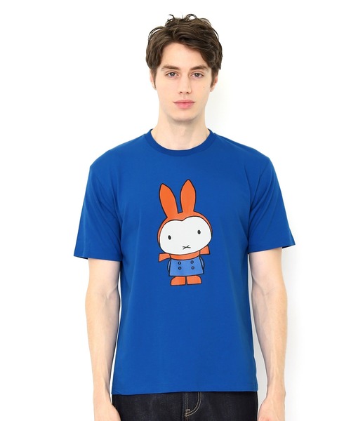 Graniph デザイン ティーシャツ ストア グラニフ のファッション コラボレーションクｔシャツ ミッフィーとゆきのひ ミッフィー マゼランブルー Tシャツ カットソー Design Tshirts Design Store
