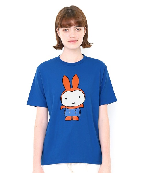 コラボレーションクｔシャツ ミッフィーとゆきのひ ミッフィー マゼランブルー Tシャツ カットソー Design Tshirts Store Graniph デザイン ティーシャツ ストア グラニフ のファッション通販 Zozotown