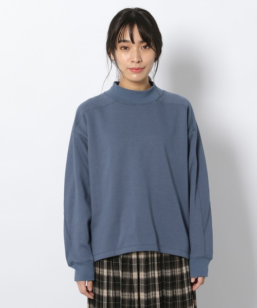 LAKOLE(ラコレ)の「ベアパイルモックネックプルオーバー / LAKOLE(スウェット・レディース・ブラウン系その他/ブラック/スカイブルー/サンドグレー・SMALL/MEDIUM)」の18枚目の写真