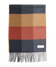 ADAM ET ROPE' | 【イタリア製】ブロックチェックマフラー(マフラー)