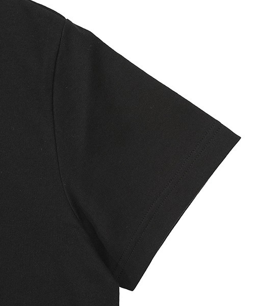 にゃー（ニャー）の「にゃーはたびがすきT またね（Tシャツ/カットソー・レディース・ホワイト/ブラック・02/03）」の5枚目の写真