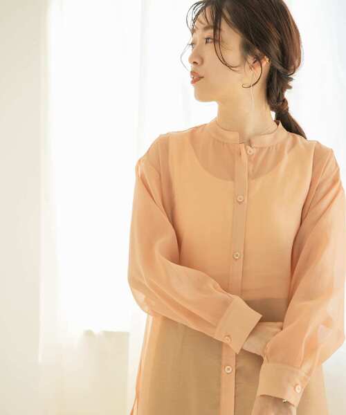 セール シアーシャツワンピース シャツワンピース Items Urbanresearch アイテムズ アーバンリサーチ のファッション通販 Zozotown