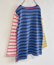 BIG FIELD | ボーダーボートネックロンＴ（80～140cm）(Tシャツ/カットソー)
