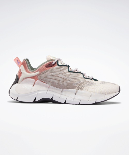 Reebok(リーボック)の「ジグ キネティカ II / Zig Kinetica II Shoes(スニーカー・レディース・ベージュ系その他/ブラック系その他/ホワイト×ライム・25.5cm/27.5cm/22.5cm/23.5cm/24.5cm/28.0cm/26.5cm/24.0cm/25.0cm/27.0cm/26.0cm/23.0cm/22.0cm)」の3枚目の写真