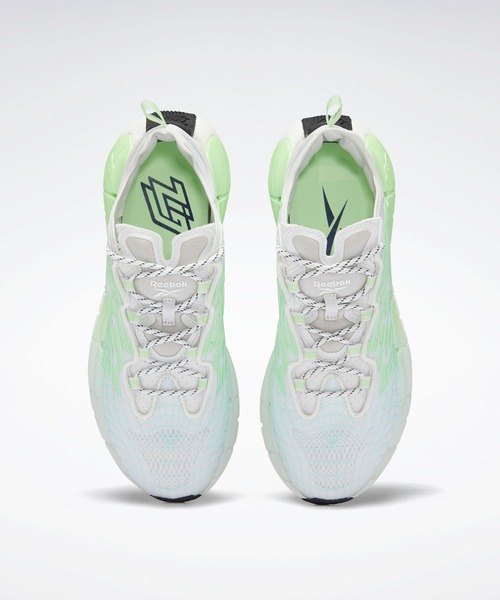 Reebok(リーボック)の「ジグ キネティカ II / Zig Kinetica II Shoes(スニーカー・レディース・ベージュ系その他/ブラック系その他/ホワイト×ライム・25.5cm/27.5cm/22.5cm/23.5cm/24.5cm/28.0cm/26.5cm/24.0cm/25.0cm/27.0cm/26.0cm/23.0cm/22.0cm)」の9枚目の写真