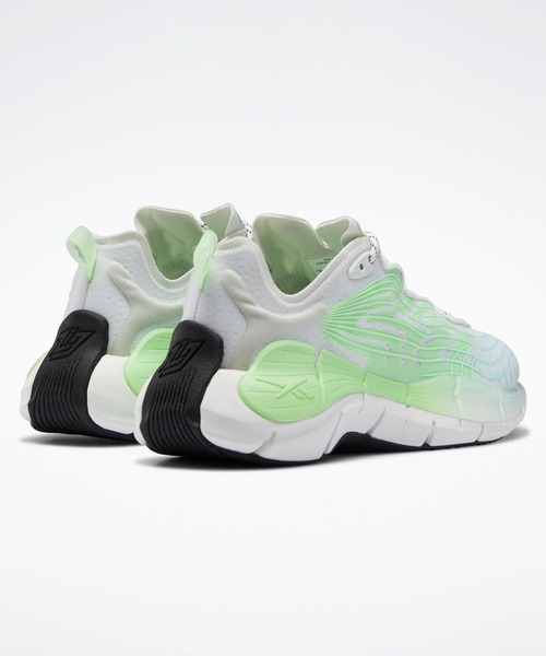 Reebok(リーボック)の「ジグ キネティカ II / Zig Kinetica II Shoes(スニーカー・レディース・ベージュ系その他/ブラック系その他/ホワイト×ライム・25.5cm/27.5cm/22.5cm/23.5cm/24.5cm/28.0cm/26.5cm/24.0cm/25.0cm/27.0cm/26.0cm/23.0cm/22.0cm)」の8枚目の写真