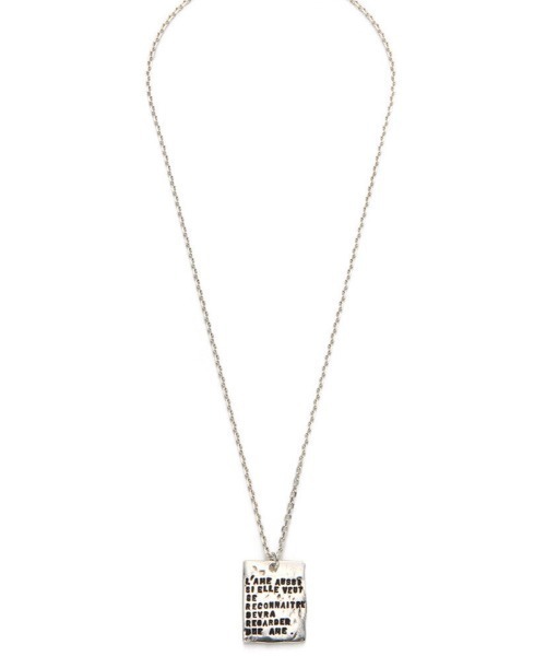 SERGE THORAVAL（セルジュトラヴァル）の「Serge Thoraval/Reflet 反射 ネックレス（ネックレス・レディース・シルバー・FREE）」の10枚目の写真