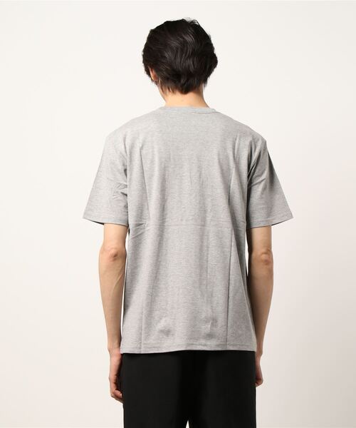 STYLEBLOCK（スタイルブロック）の「半袖ロゴプリントTシャツ（Tシャツ/カットソー・メンズ・ネイビー/杢グレー/ホワイト・L/M/LL）」の5枚目の写真