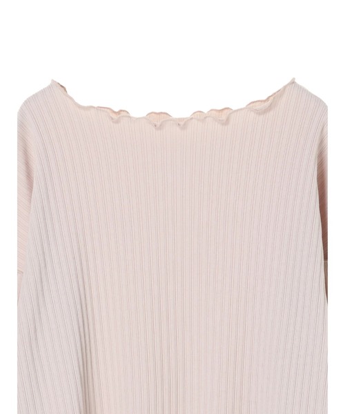 earth music&ecology(アースミュージックアンドエコロジー)の「【WEB限定】ランダムリブチュニック *(Tシャツ/カットソー・レディース・オフホワイト/ライトベージュ・FREE)」の19枚目の写真