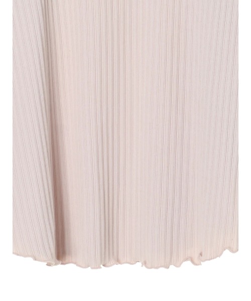 earth music&ecology(アースミュージックアンドエコロジー)の「【WEB限定】ランダムリブチュニック *(Tシャツ/カットソー・レディース・オフホワイト/ライトベージュ・FREE)」の8枚目の写真