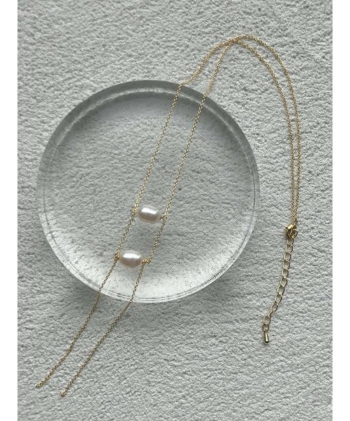 Vicente（ヴィセンテ）の「Long pearl necklace（ネックレス・レディース・ゴールド・FREE）」の4枚目の写真