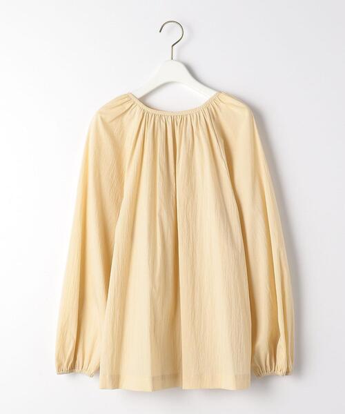 BRACTMENT（ブラクトメント）の「『BRACTMENT(ブラクトメント)』 BM 2WAY ラグラン クルーネック ブラウス（シャツ/ブラウス・レディース・ブラック/オフホワイト・FREE）」の2枚目の写真