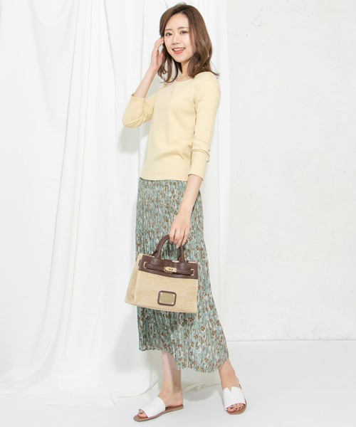 RODE SKO（ロデスコ）の「MIEP 異素材スクエアバッグ∴（トートバッグ・レディース・ホワイト/ブラック/ブラウン・ONE）」の19枚目の写真