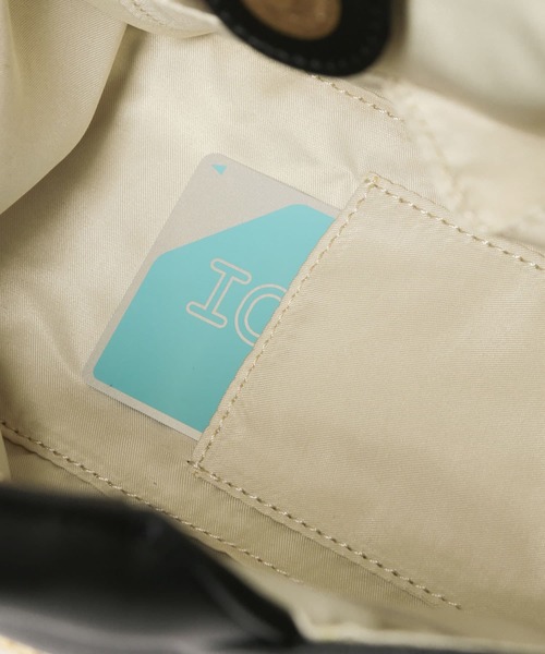 RODE SKO（ロデスコ）の「MIEP 異素材スクエアバッグ∴（トートバッグ・レディース・ホワイト/ブラック/ブラウン・ONE）」の12枚目の写真