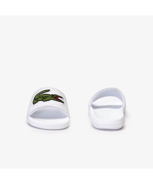 LACOSTE（ラコステ）の「メンズ CROCO SLIDE 319 4 US（サンダル・メンズ・ホワイト×グリーン/ブラック×グリーン・26.5cm/25.0cm/27.0cm/28.0cm）」の7枚目の写真
