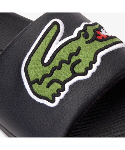 LACOSTE（ラコステ）の「メンズ CROCO SLIDE 319 4 US（サンダル・メンズ・ホワイト×グリーン/ブラック×グリーン・26.5cm/25.0cm/27.0cm/28.0cm）」の8枚目の写真