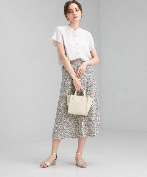 green label relaxing（グリーンレーベルリラクシング）の「CS ナロー フレア サテン ドット スカート（スカート・レディース・その他1・38/36）」の9枚目の写真