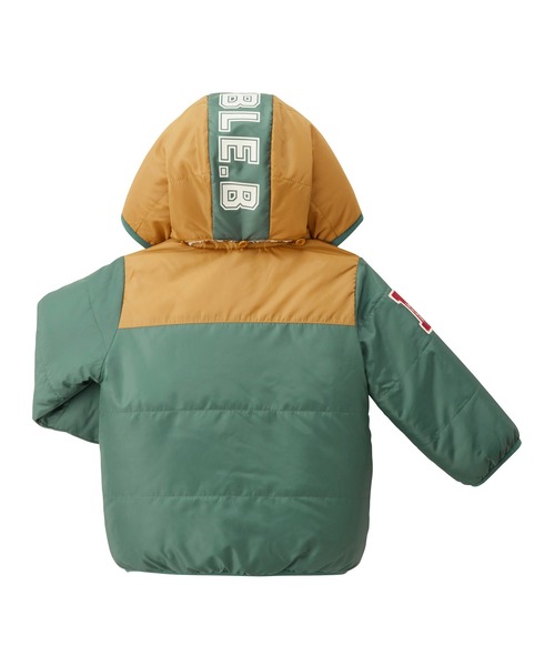 DOUBLE_B(ダブルビー)の「ボアリバーシブルジャンパー(その他アウター・キッズ・グリーン/オレンジ・80cm/90cm/110cm/100cm/120cm/130cm/140cm/150cm)」の5枚目の写真