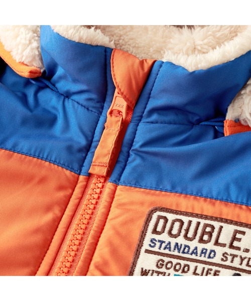 DOUBLE_B(ダブルビー)の「ボアリバーシブルジャンパー(その他アウター・キッズ・グリーン/オレンジ・80cm/90cm/110cm/100cm/120cm/130cm/140cm/150cm)」の17枚目の写真