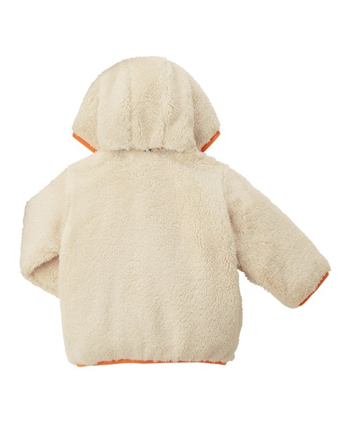 DOUBLE_B(ダブルビー)の「ボアリバーシブルジャンパー(その他アウター・キッズ・グリーン/オレンジ・80cm/90cm/110cm/100cm/120cm/130cm/140cm/150cm)」の3枚目の写真