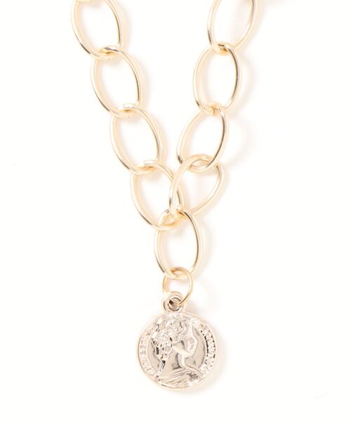 koe（コエ）の「gold ネックレス*（ネックレス・レディース・C/F/B/A/E/D/I/G/H/M/L/K/J・FREE）」の7枚目の写真