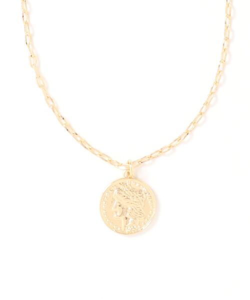 koe（コエ）の「gold ネックレス*（ネックレス・レディース・C/F/B/A/E/D/I/G/H/M/L/K/J・FREE）」の12枚目の写真
