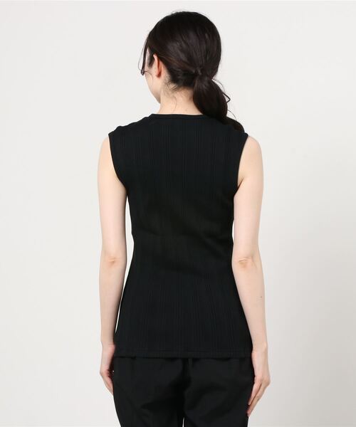 YOUNG&OLSEN The DRYGOODS STORE(ヤングアンドオルセン)の「【YOUNG & OLSEN The DRYGOODS STORE】/RANDOM RIB SLEEVELESS(Tシャツ/カットソー・レディース・ホワイト/ブラック/カーキ/ピンク系その他・1/2)」の6枚目の写真