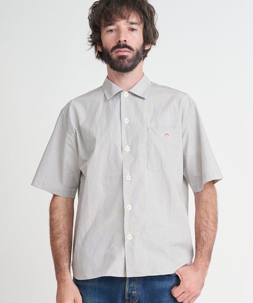Danton 半袖ワークシャツ Mtp Men シャツ ブラウス Danton ダントン のファッション通販 Zozotown